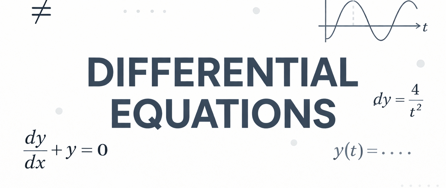 Differential Equations!